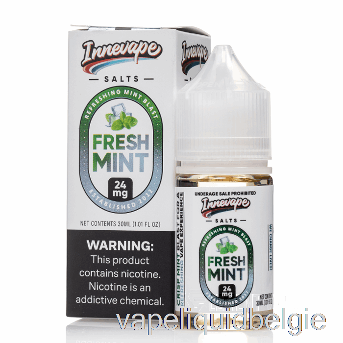 Vape Vloeistof Verse Muntzouten - Innevape E-liquid - 30ml 50mg